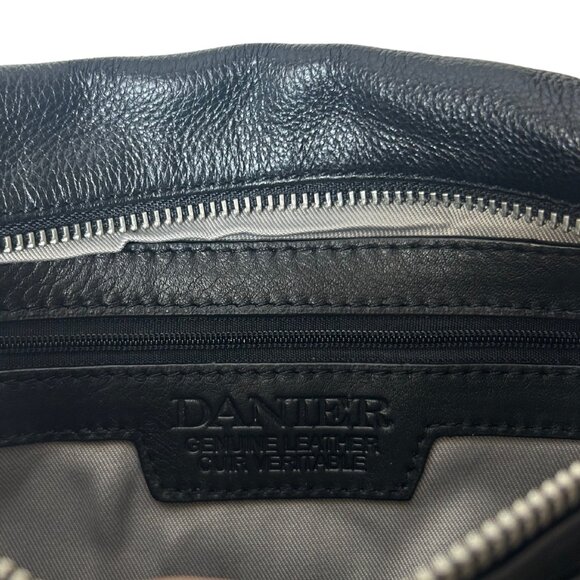 Danier Black Leather Crossbody Bag – Classic & Versatile - Picture 4 of 4